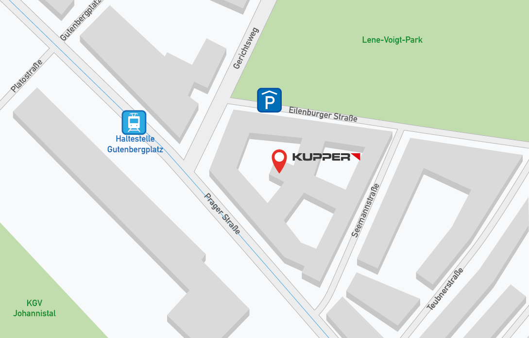 Lageplan Standort Leipzig
