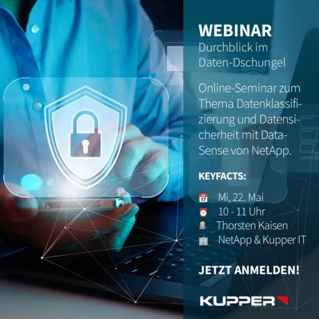 KUPPER IT NetApp Data Sense Webinar