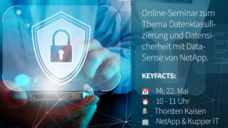 KUPPER IT NetApp Data Sense Webinar