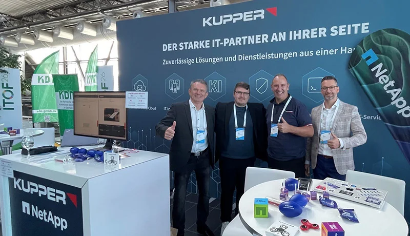 Team KUPPER beim ITOF in Dresden