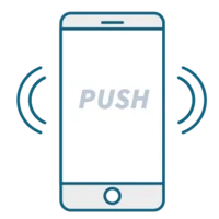 AuthPoint Push Mitteilungen