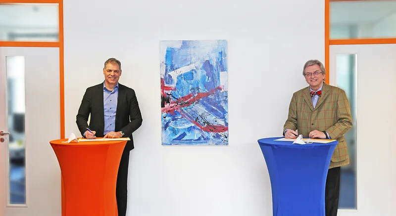 Vertragsunterzeichnung KITU Rahmenvertrag