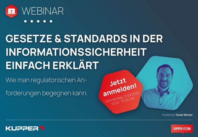 KUPPER IT - Webinar Informationssicherheit